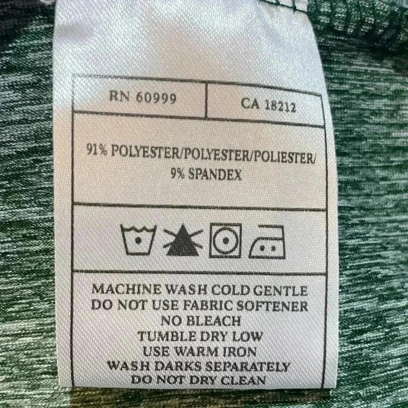 Antigua Desert Dry 1/4 Zip Long sleeve Green size XXL - Picture 5 of 5